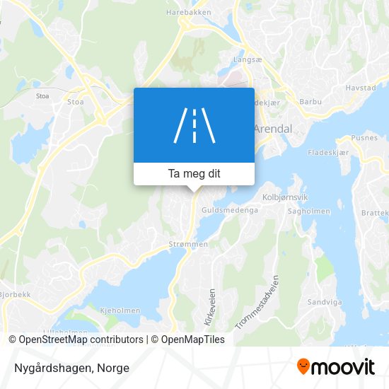 Nygårdshagen kart