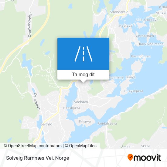 Solveig Ramnæs Vei kart