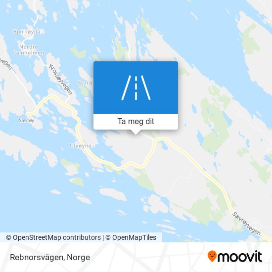 Rebnorsvågen kart