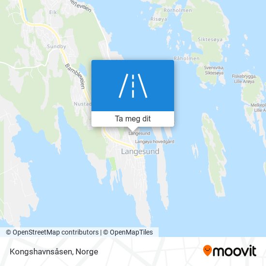 Kongshavnsåsen kart