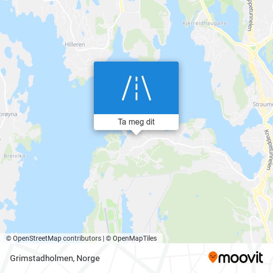 Grimstadholmen kart