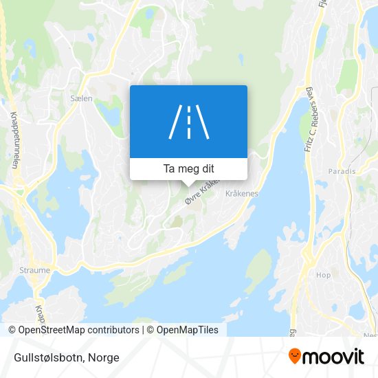 Gullstølsbotn kart
