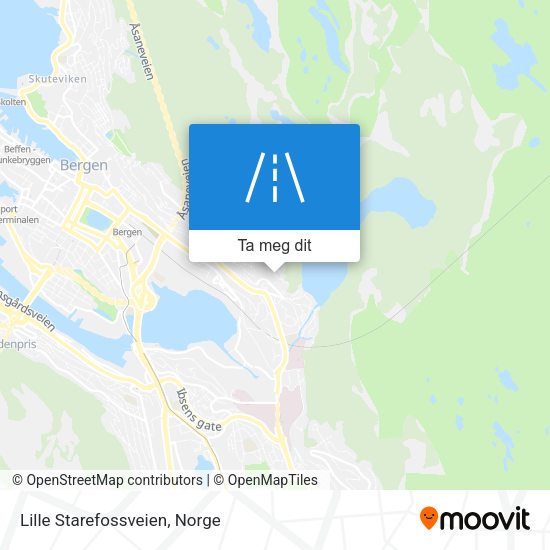 Lille Starefossveien kart