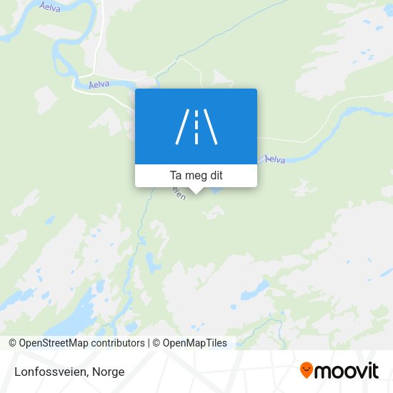 Lonfossveien kart
