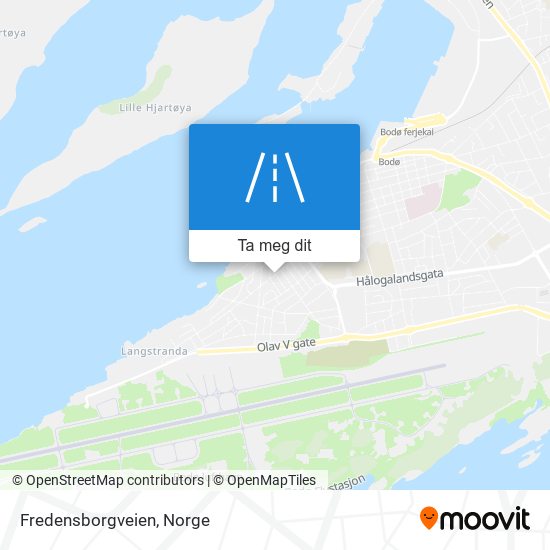 Fredensborgveien kart