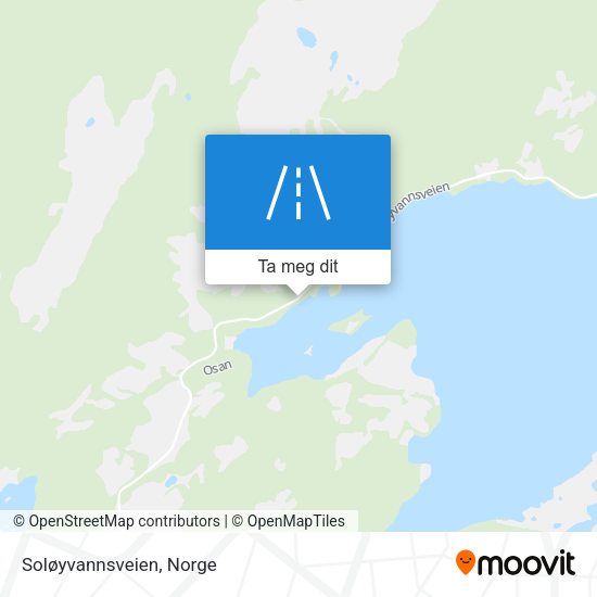 Soløyvannsveien kart