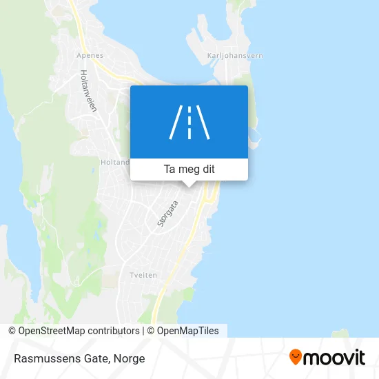 Rasmussens Gate kart