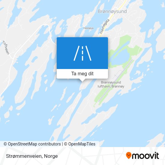 Strømmenveien kart