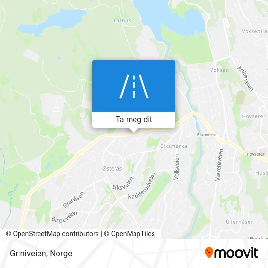 Griniveien kart