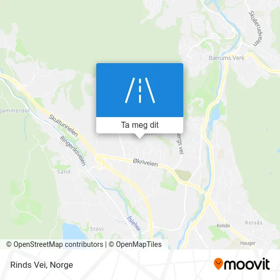 Rinds Vei kart