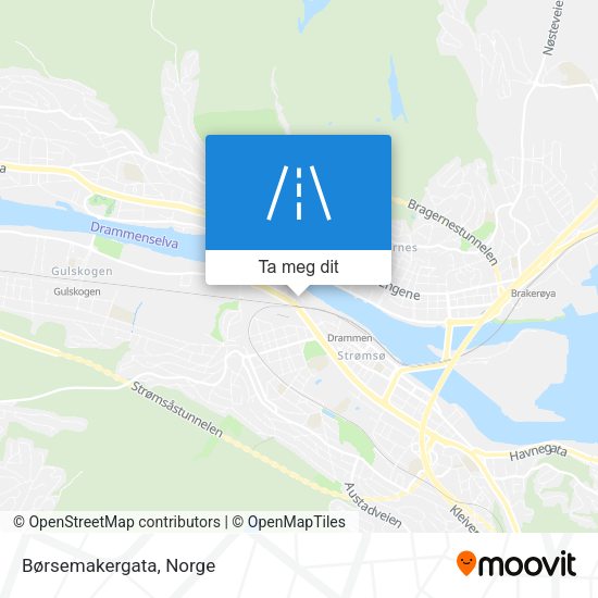 Børsemakergata kart