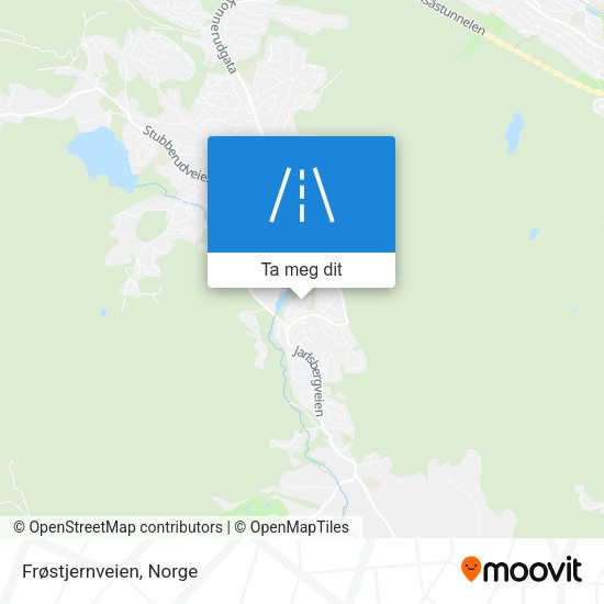 Frøstjernveien kart