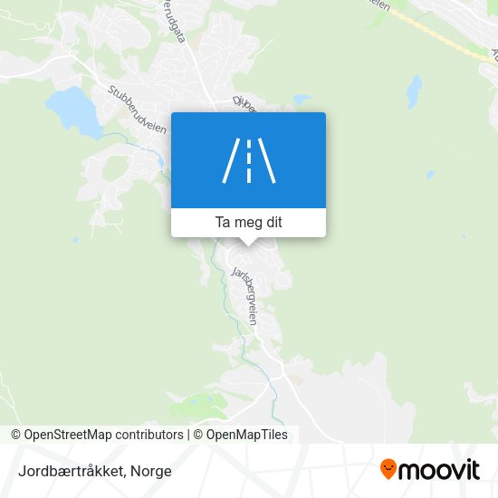 Jordbærtråkket kart