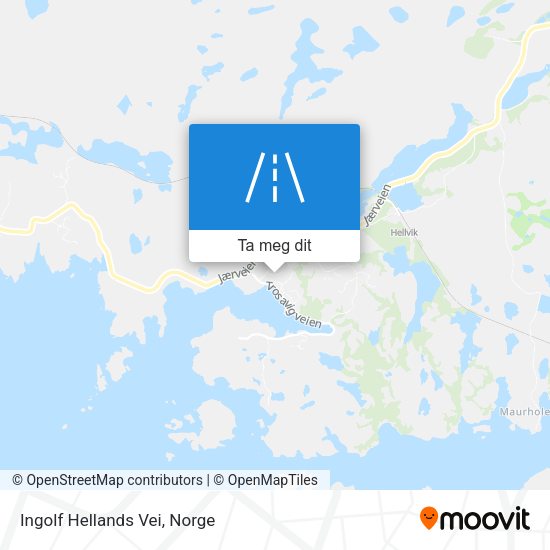 Ingolf Hellands Vei kart