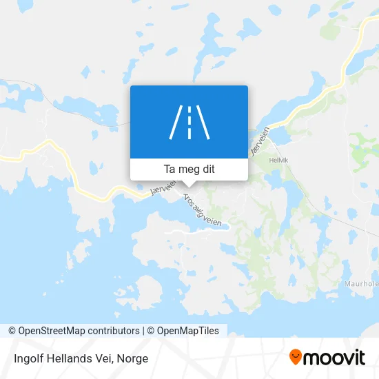 Ingolf Hellands Vei kart