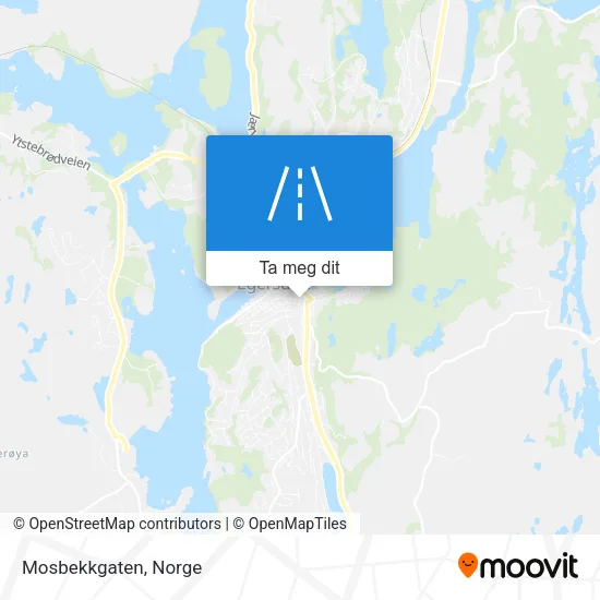 Mosbekkgaten kart