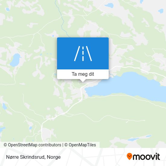 Nørre Skrindsrud kart