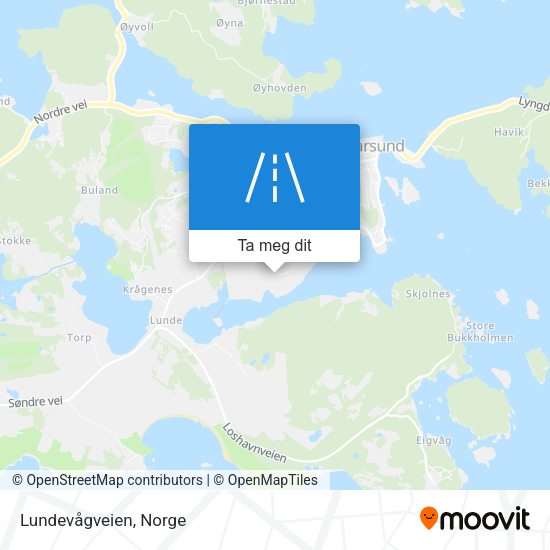 Lundevågveien kart