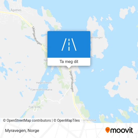 Myravegen kart
