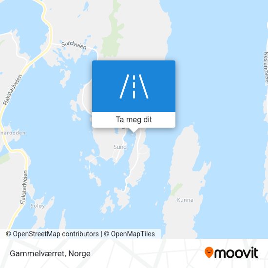 Gammelværret kart