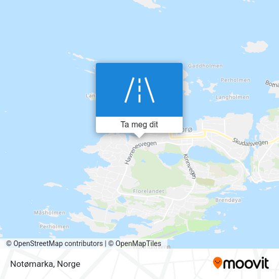 Notømarka kart