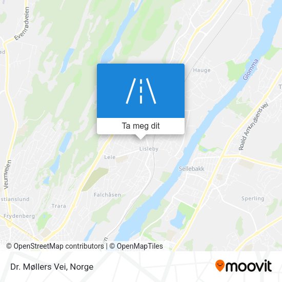 Dr. Møllers Vei kart