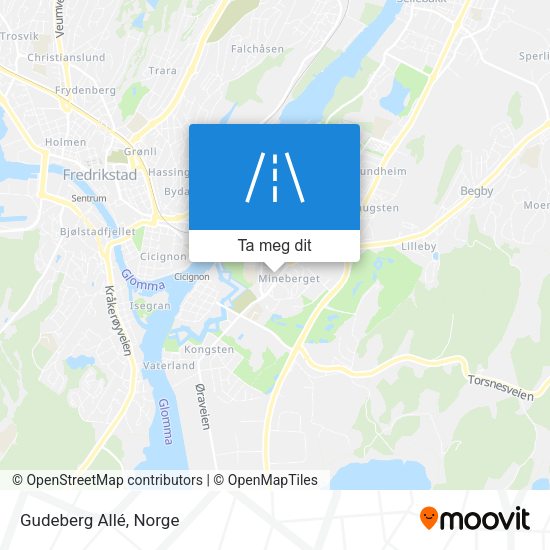 Gudeberg Allé kart