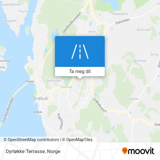 Dyrløkke Terrasse kart