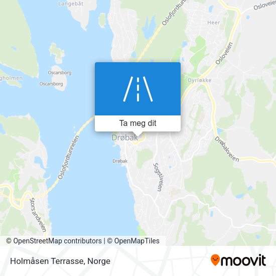 Holmåsen Terrasse kart