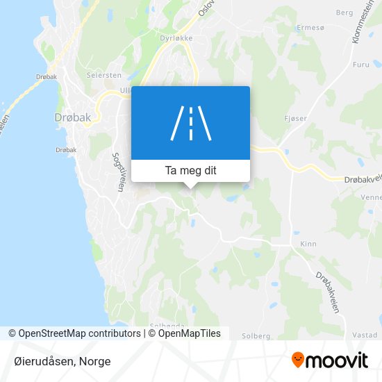 Øierudåsen kart