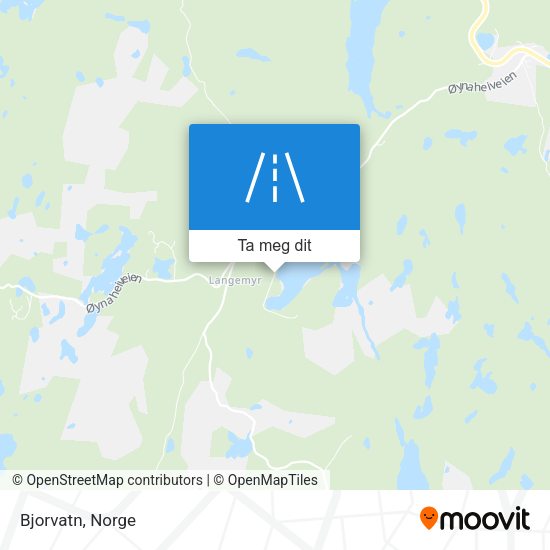 Bjorvatn kart