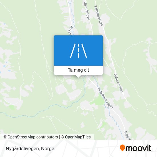 Nygårdslivegen kart