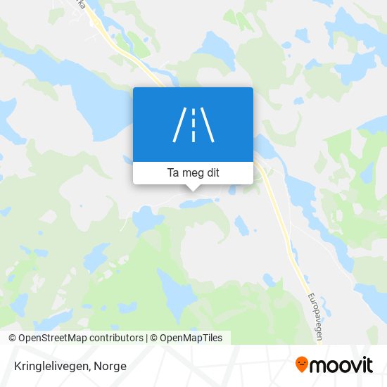 Kringlelivegen kart