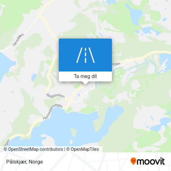 Pålskjær kart