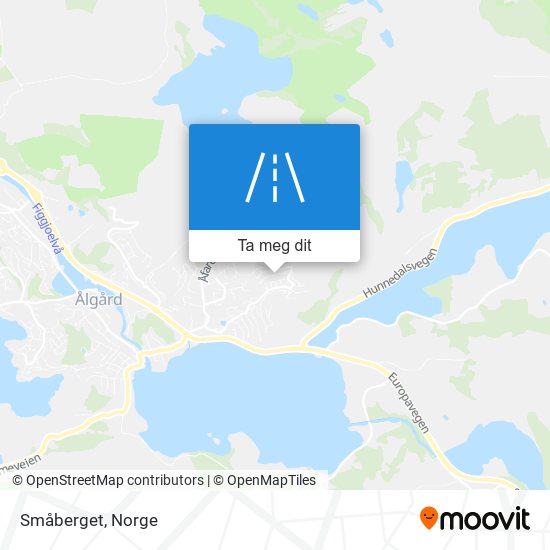 Småberget kart