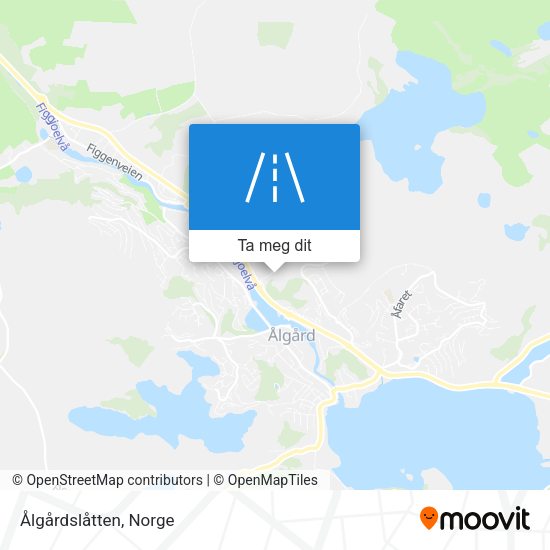 Ålgårdslåtten kart
