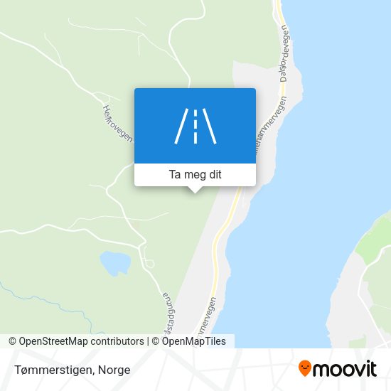 Tømmerstigen kart