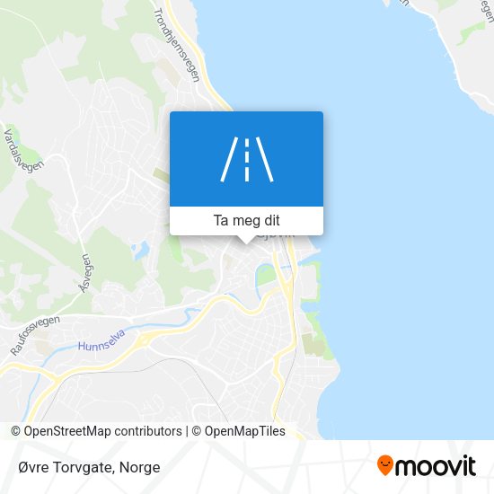Øvre Torvgate kart