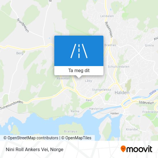 Nini Roll Ankers Vei kart