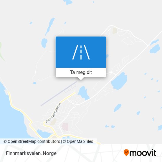 Finnmarksveien kart