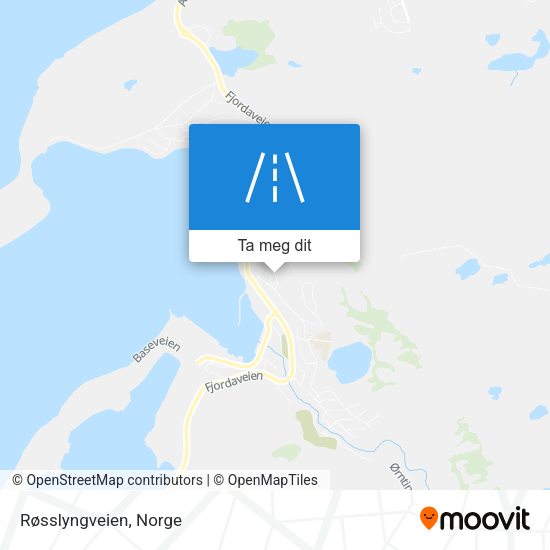 Røsslyngveien kart