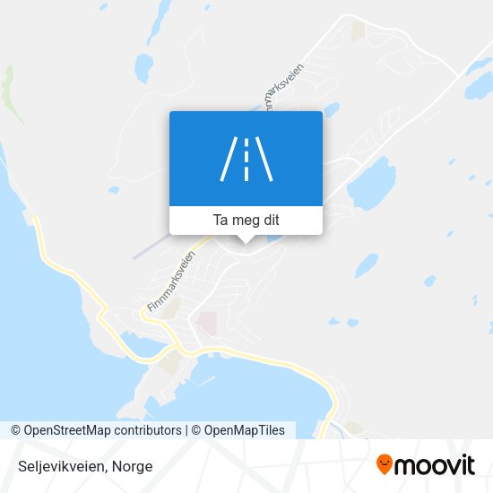 Seljevikveien kart