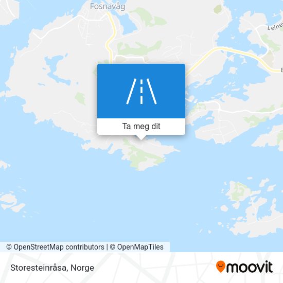 Storesteinråsa kart