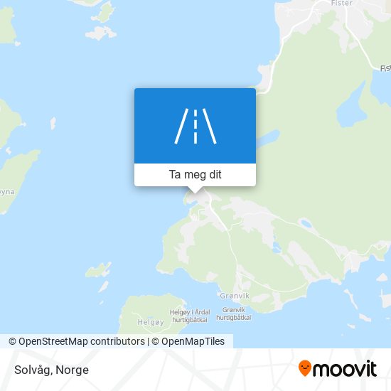 Solvåg kart