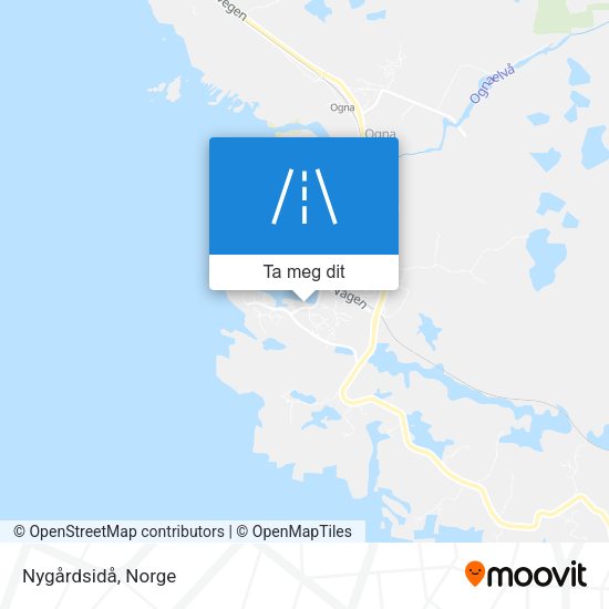 Nygårdsidå kart