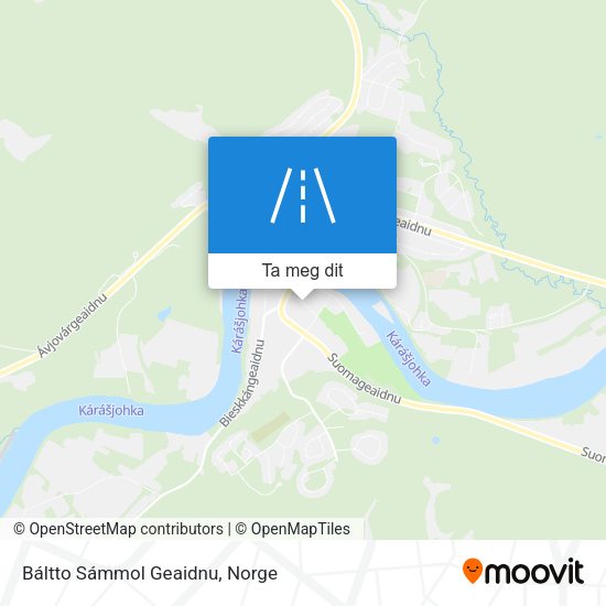 Báltto Sámmol Geaidnu kart