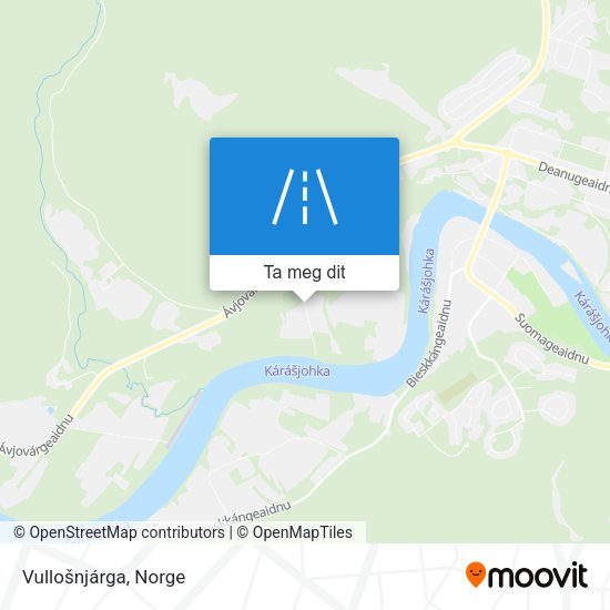 Vullošnjárga kart
