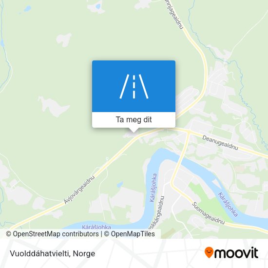 Vuolddáhatvielti kart