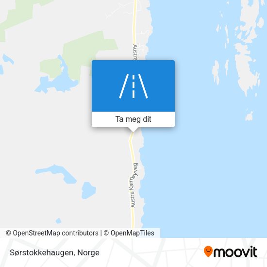 Sørstokkehaugen kart