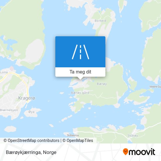 Bærøykjærringa kart